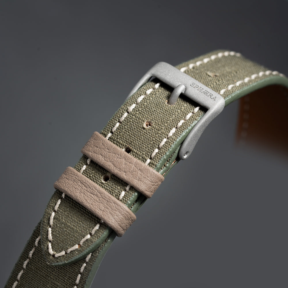 Olive Green Military Rip Stop Strap