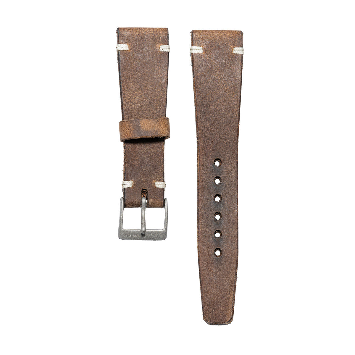 Premium Waxed Leather strap (Copper Brown)